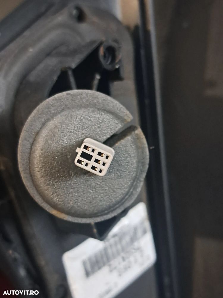 Oglinda exterioara retrovizoare dreapta electrica cu incalzire culoarea Rosu Originala Mitsubishi Colt 6 2004-2012 - 7