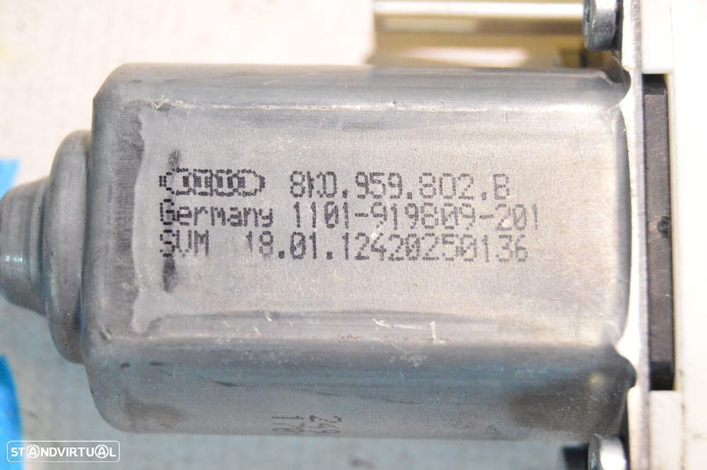 MOTOR SISTEMA ELEVADOR VIDRO PORTA TRASEIRA TRÁS ESQUERDA VW VOLKSWAGEN 8K0959802B 8K0959802 7N0843699E 7N0843699 VW VOLKSWAGEN SHARAN II 2 MK2 7N1 7N2 SEAT ALHAMBRA - 7