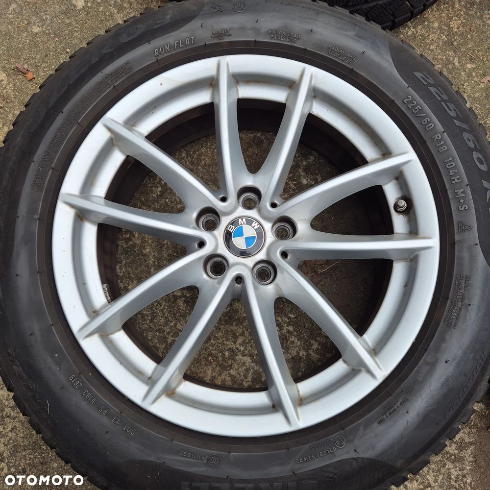 ZIMA KOŁA 225/60 R18 ORYGINAŁ BMW X3 G01 X4 G02 +czujniki - 4