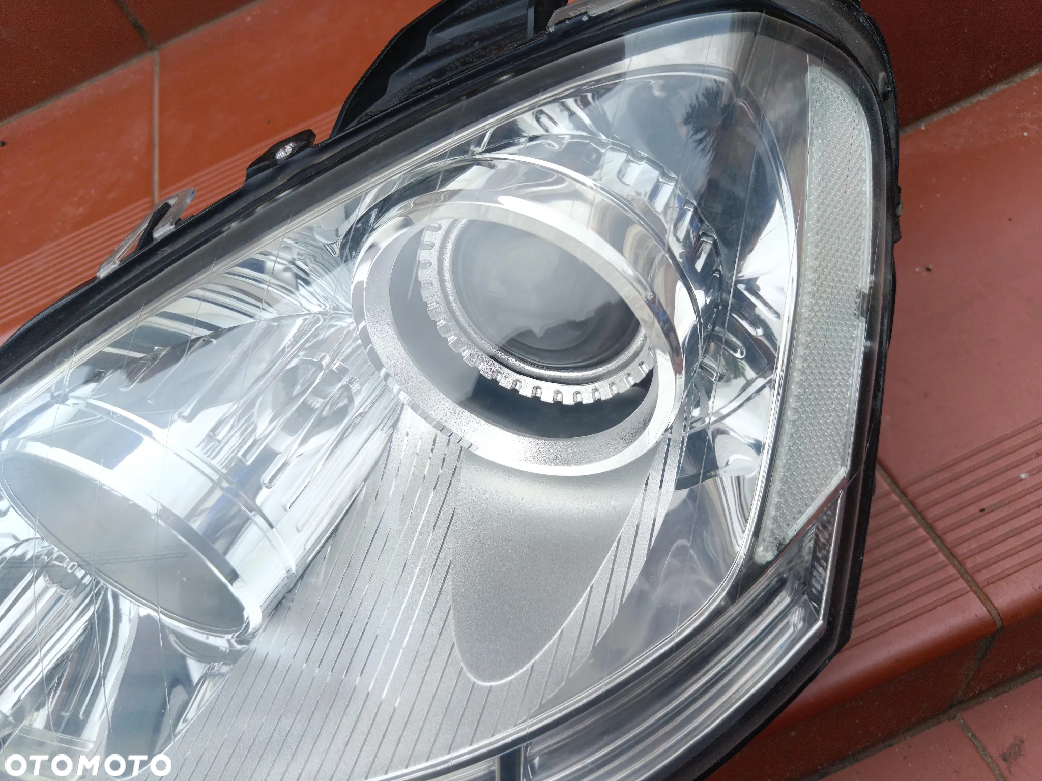 MERCEDES W164 ML LAMPA PRZÓD PRZEDNIA XENON SKRĘTNY LEWA - 4