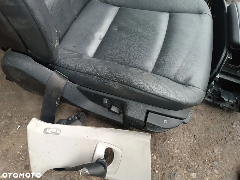 BMW 5 F10 2012R KOMPLET FOTELI SKÓRY FOTEL KIEROWCY PASAŻERA TYŁ KANAPA ELEKTYCZNE - 7