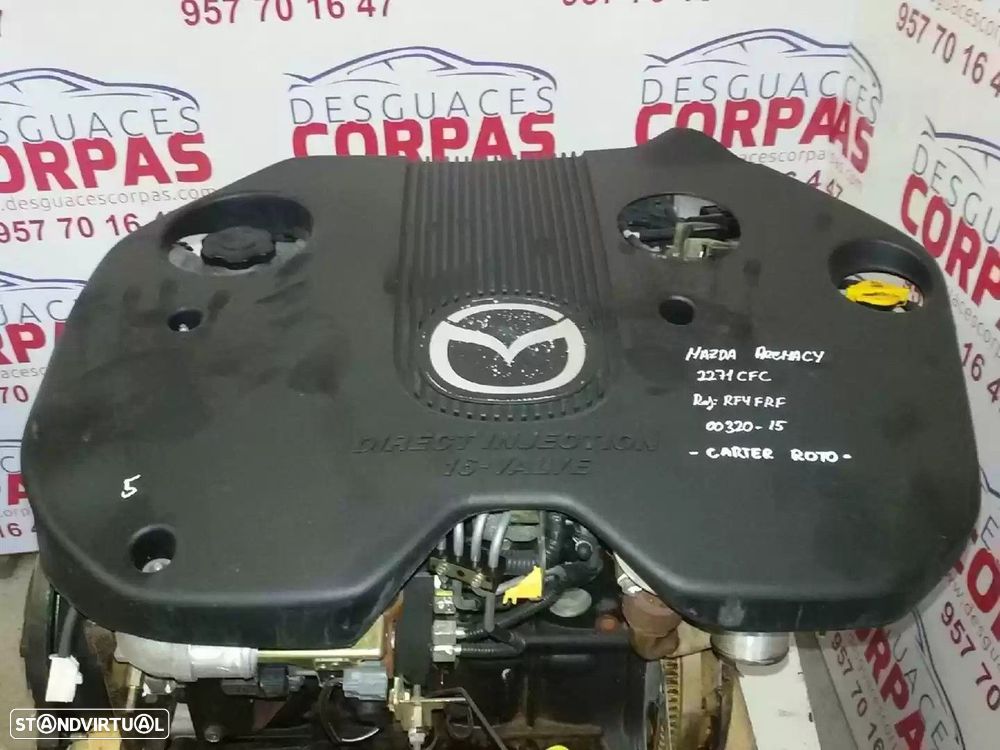 MOTOR COMPLETO MAZDA PREMACY 2002 -RF4FRF - 1