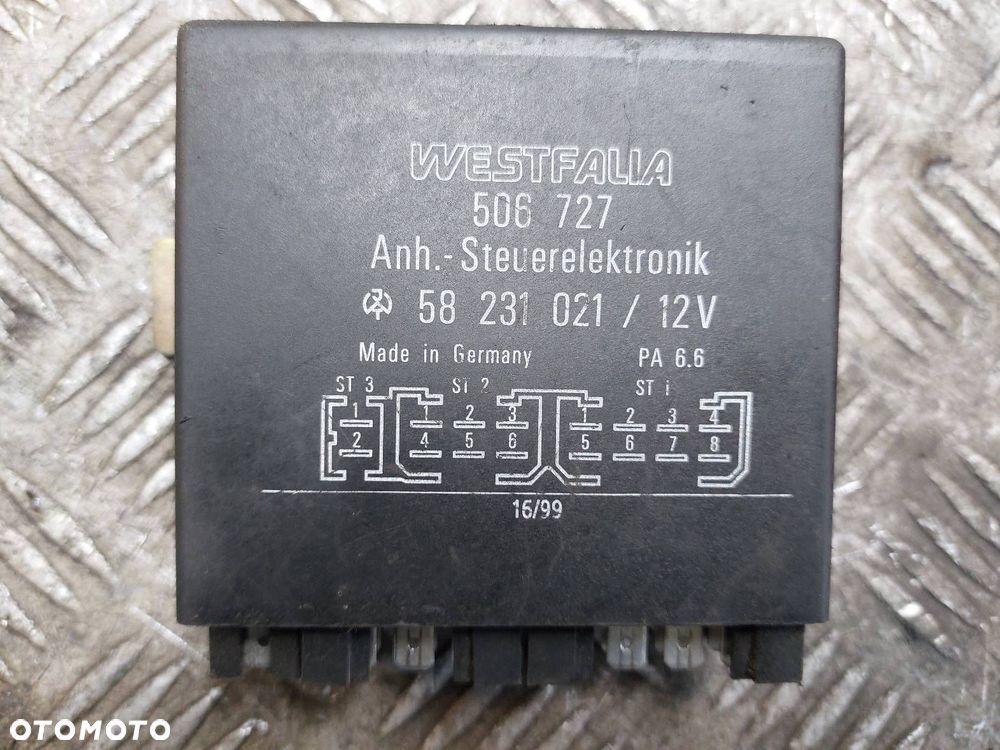HAK HOLOWNICZY TABLICZA WIĄZKA MODUŁ HAKA ALFA ROMEO 147 I WESTFALIA 506727 - 6