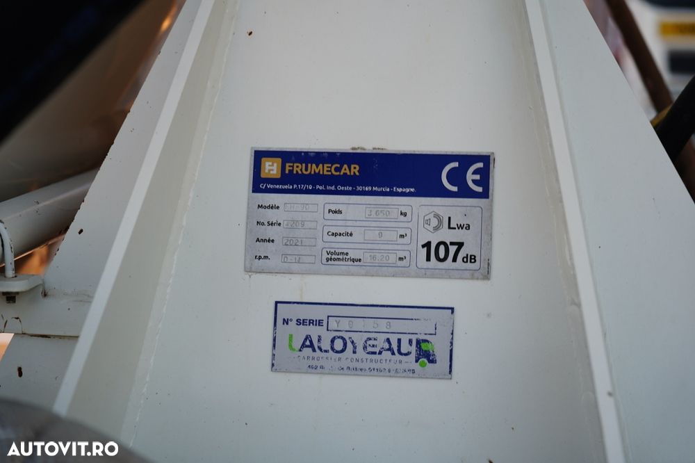 Mercedes-Benz AROCS 3240 / 9M3 BETONIERĂ / 8x4 / BETONIERĂ / AUTOMATĂ / CAMERĂ / JANTE DIN ALIAJ / - 17