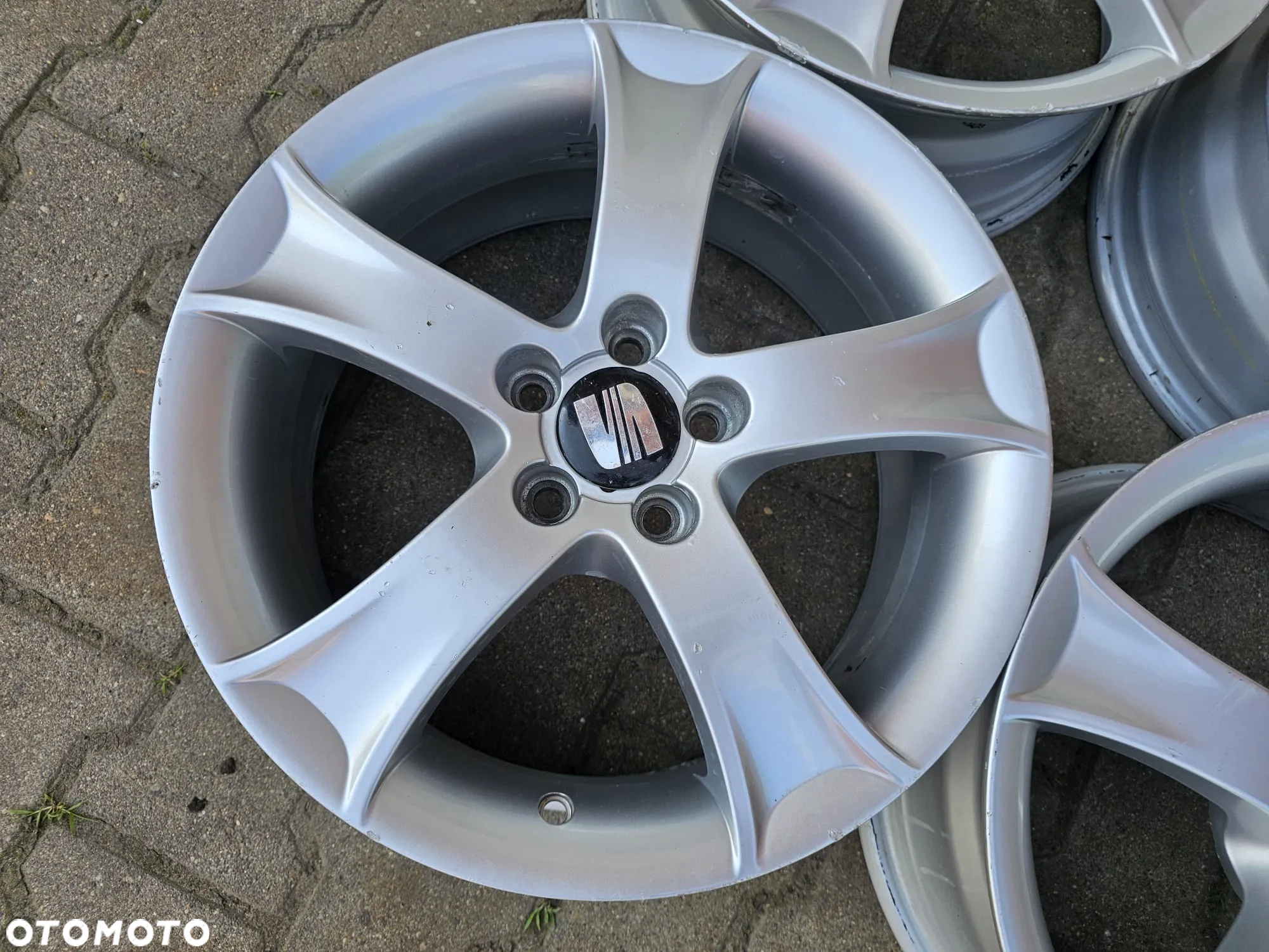 6,5J 16'' ET43 5x100 Seat OE Ibiza Leon Toledo Cordoba Skoda Fabia Octavia Volkswagen Golf 6L0601025M - 5