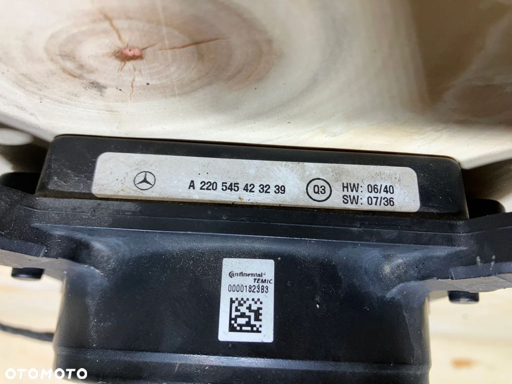 RADAR MERCEDES W220 LIFT MODUŁ DISTRONIC A220545423239 CONTINENTAL ARS2-A - 4