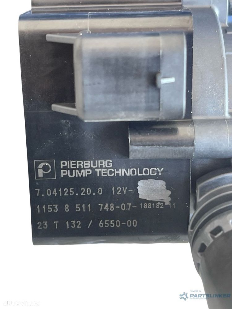 Pompa de apa suplimentara BMW 5 F10 2009 - 2016 Pierburg 708692020 - 1