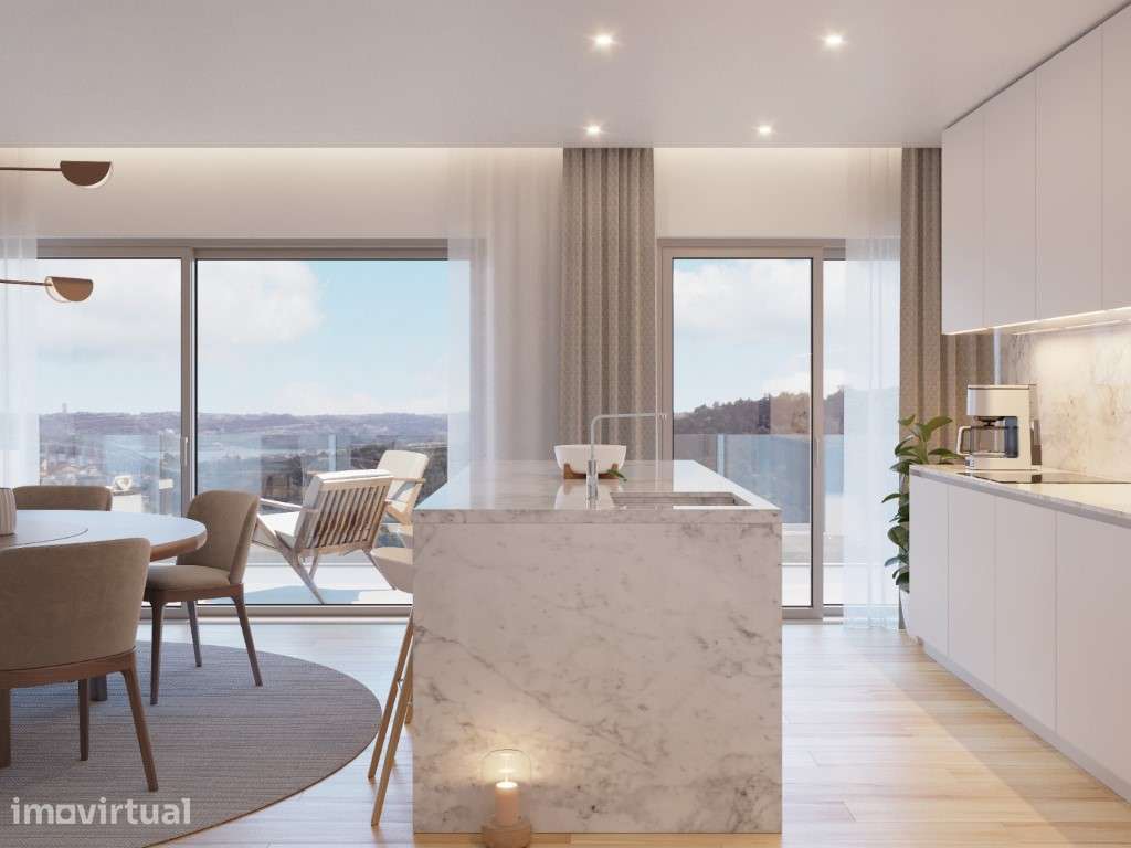 Apartamento T2 novo com estacionamento em Campolide - Grande imagem: 4/18