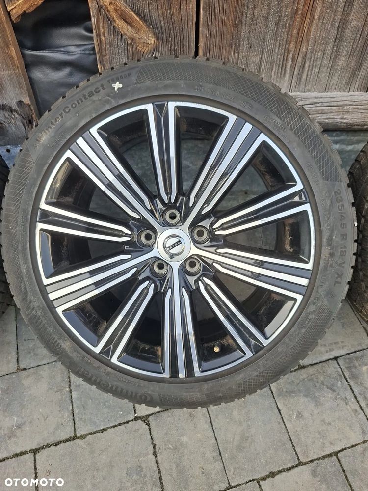 FELGI KOŁA VOLVO V60 S60 V90 S90 18 CALI 8J ET42 OPONY CONTINETAL ŁADNE - 14
