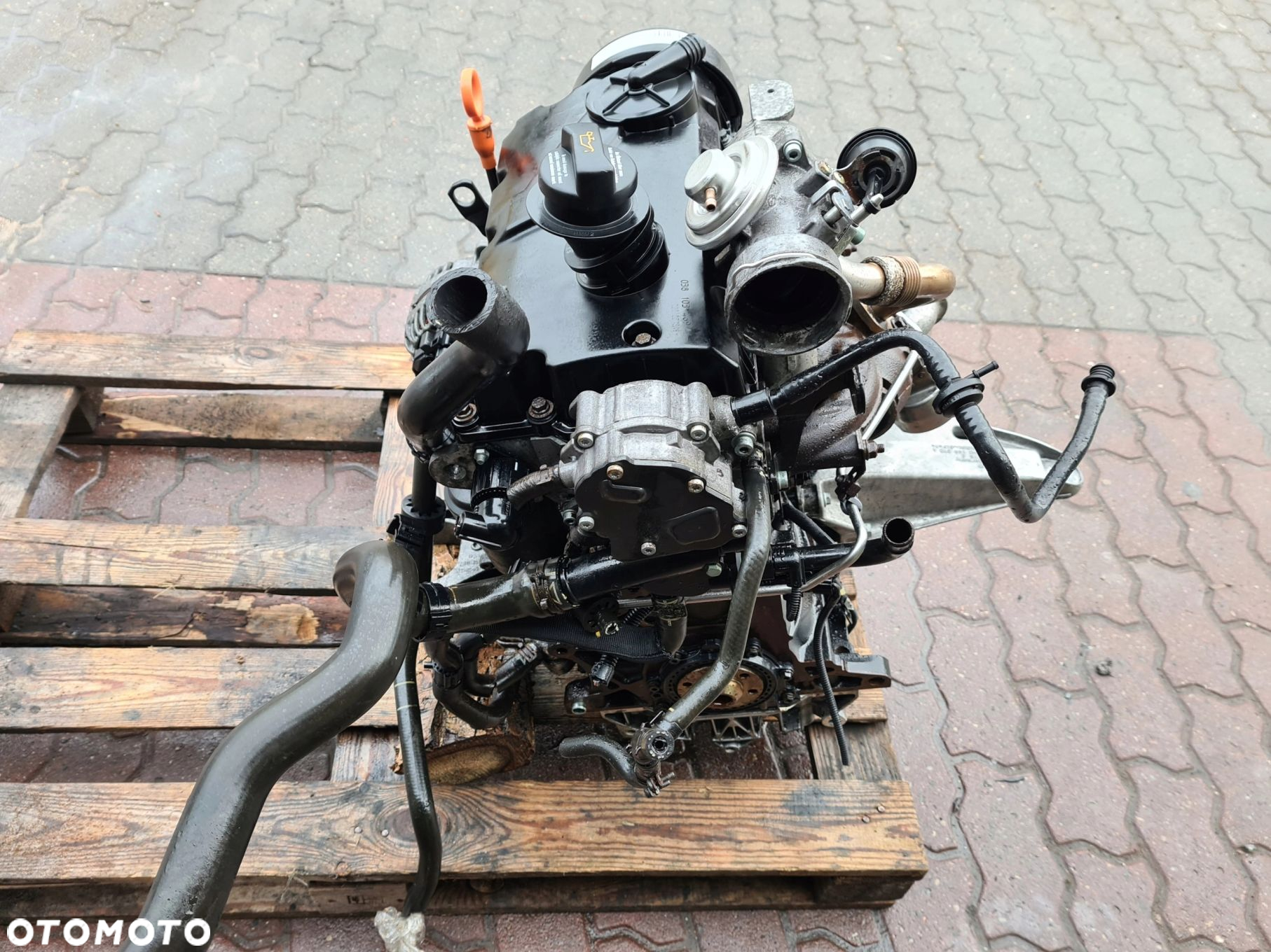 VW T5 1.9 TDI 105 KM silnik kompletny z osprzętem AXB 174 000 KM - 3