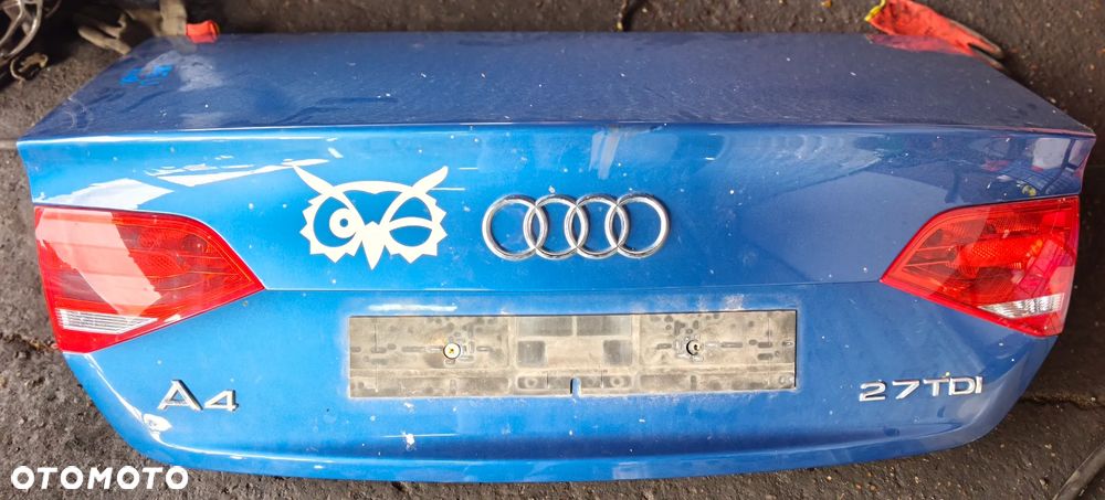 AUDI A4 B8 08r SEDAN KLAPA BAGAŻNIKA LAMPY KOMPLETNA LX5V - 1