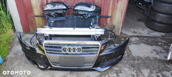 PAS PRZEDNI KOMPLET LAMPY XENON  LED KOMPLE ZDERZAK PRZÓD AUDI A4 B8 8K0