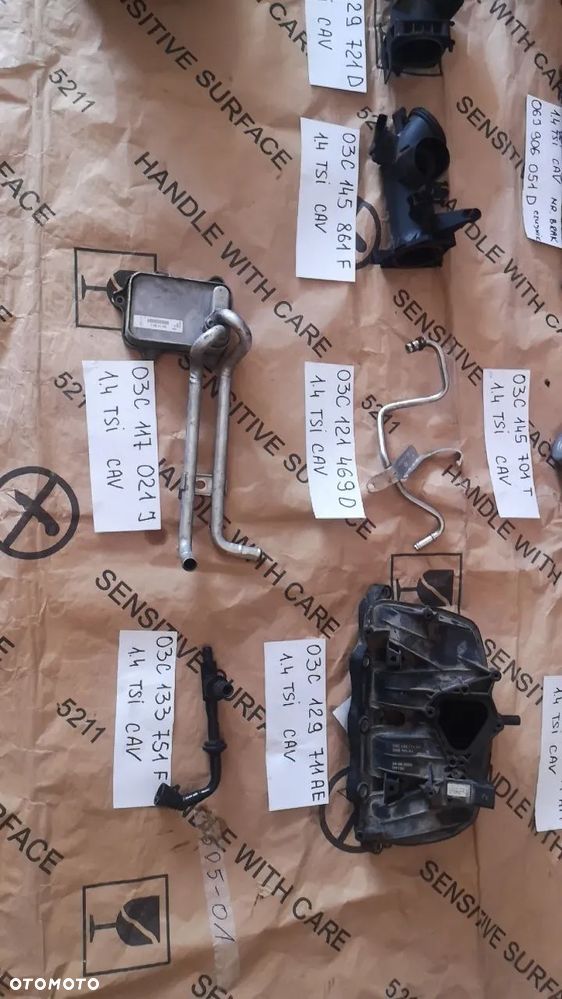 SILNIK BLOK SILNIKA OSPRZĘT Z SILNIKA CAV 1.4 TSI 160KM - 11