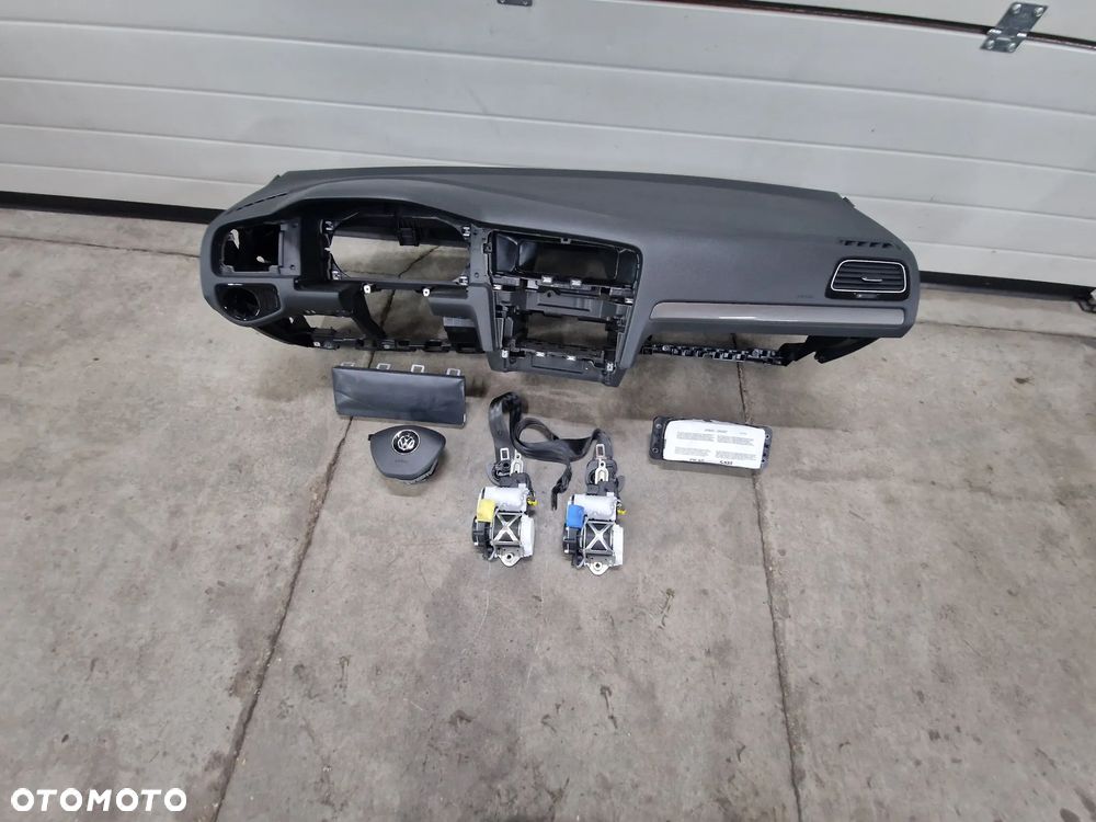 KONSOLA DESKA AIRBAG VW GOLF 7 VII LIFT ORGINAŁ - 24