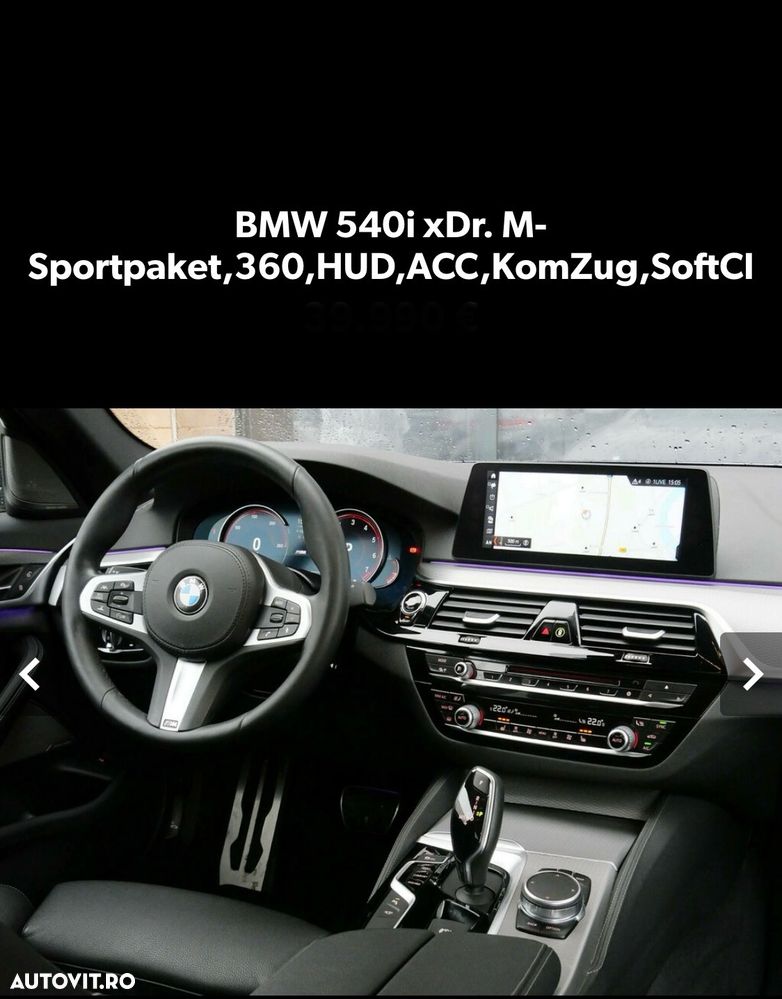 BMW Seria 5 540i xDrive AT - 23