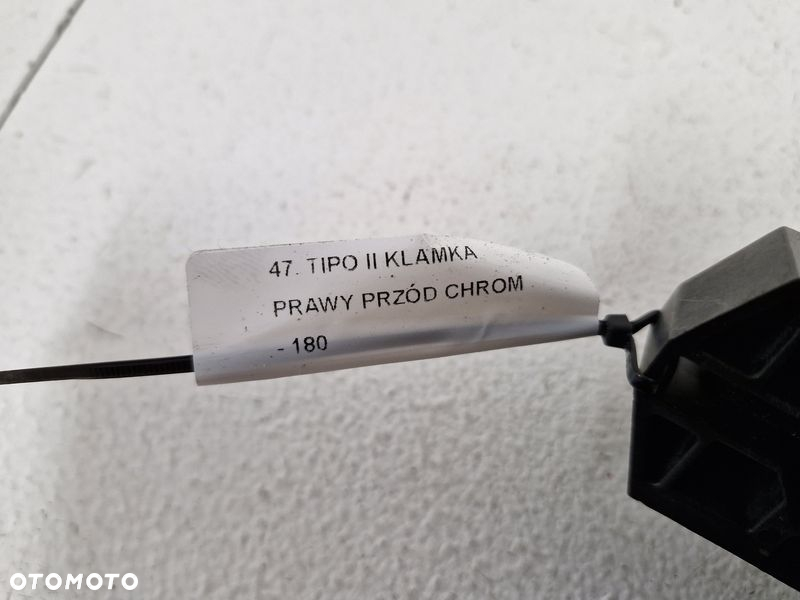 FIAT TIPO II 2 KLAMKA DRZWI PRAWY PRZÓD PRZEDNIA CHROM - 7