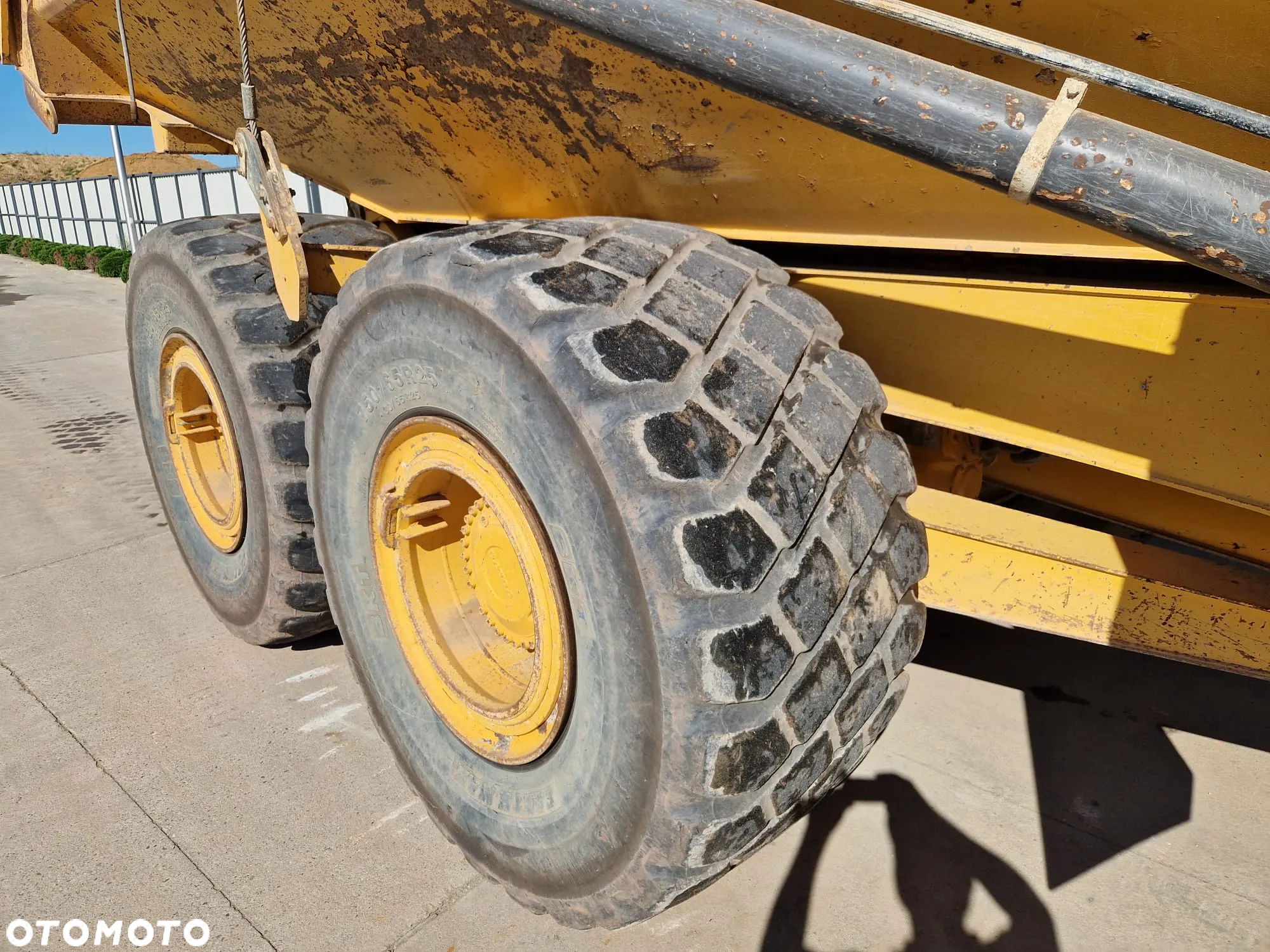 Volvo A30F * szerokie opony * burta tył * - 21