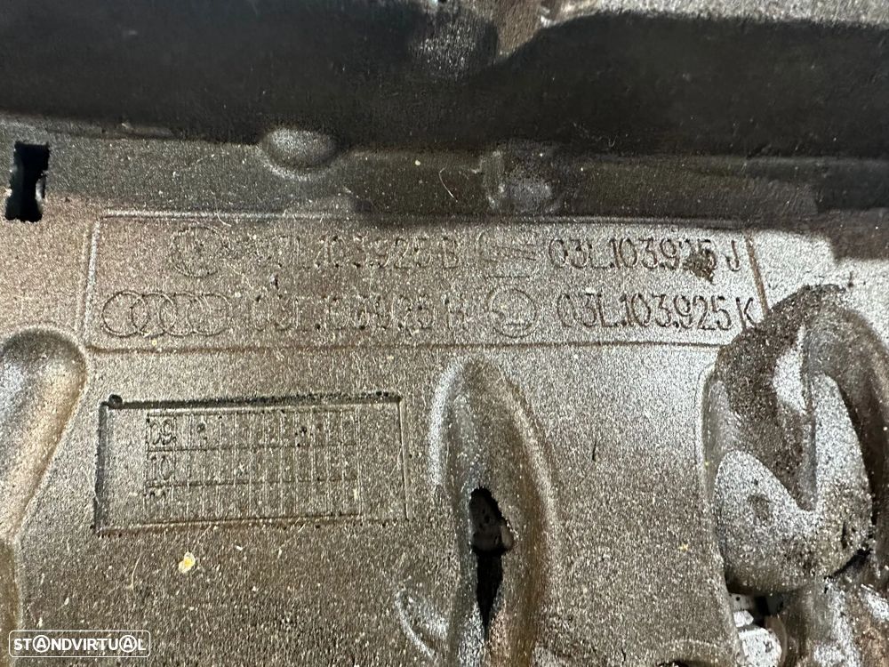 .Tampa Motor Cobertura Original VW Volkswagen 1.6 TDi 03L103925B 2009 - 2014 - 5