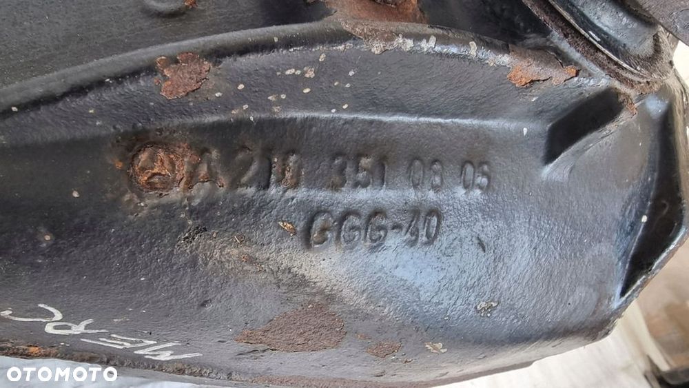 MOST DYFER TYŁ MERCEDES W203 2.2 CDI A2033507214 - 11