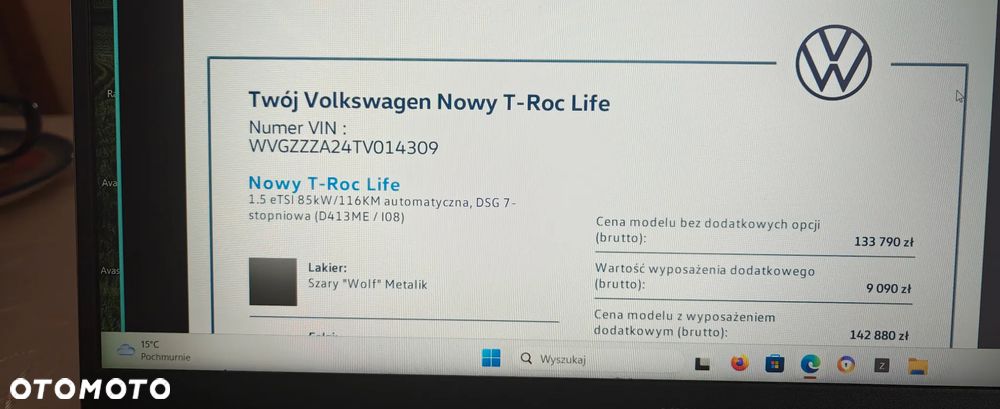Volkswagen T-Roc 1.5 eTSI Life DSG - 1