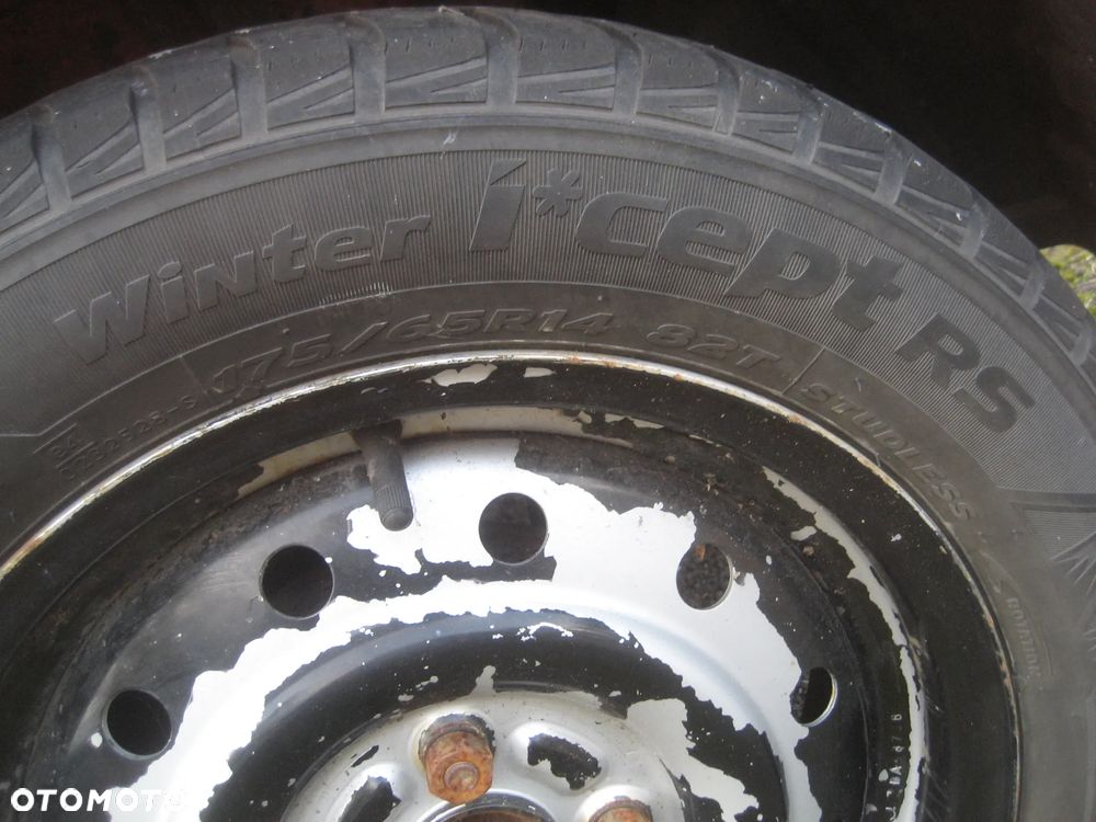daihatsu sirion 05-10r felgi 14x5j et40 4x100 opona zima 14x65x175 4szt. - 10