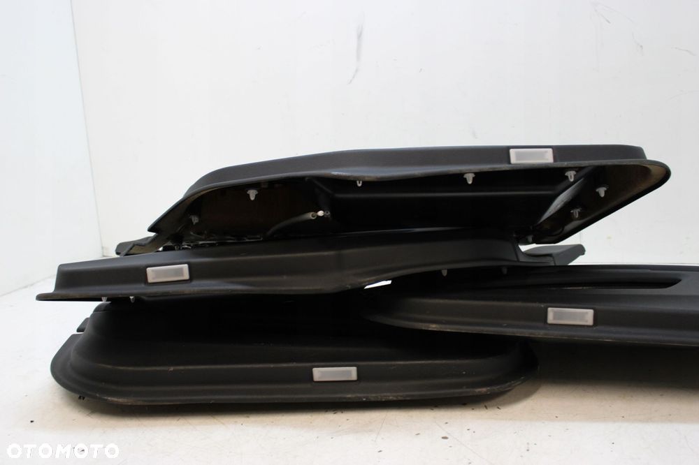 BMW 7 F01 F02 760LI INIVIDUAL BANG OLUFSEN BOCZEK BOCZKI SKÓRA CZARNA 4SZT - 4