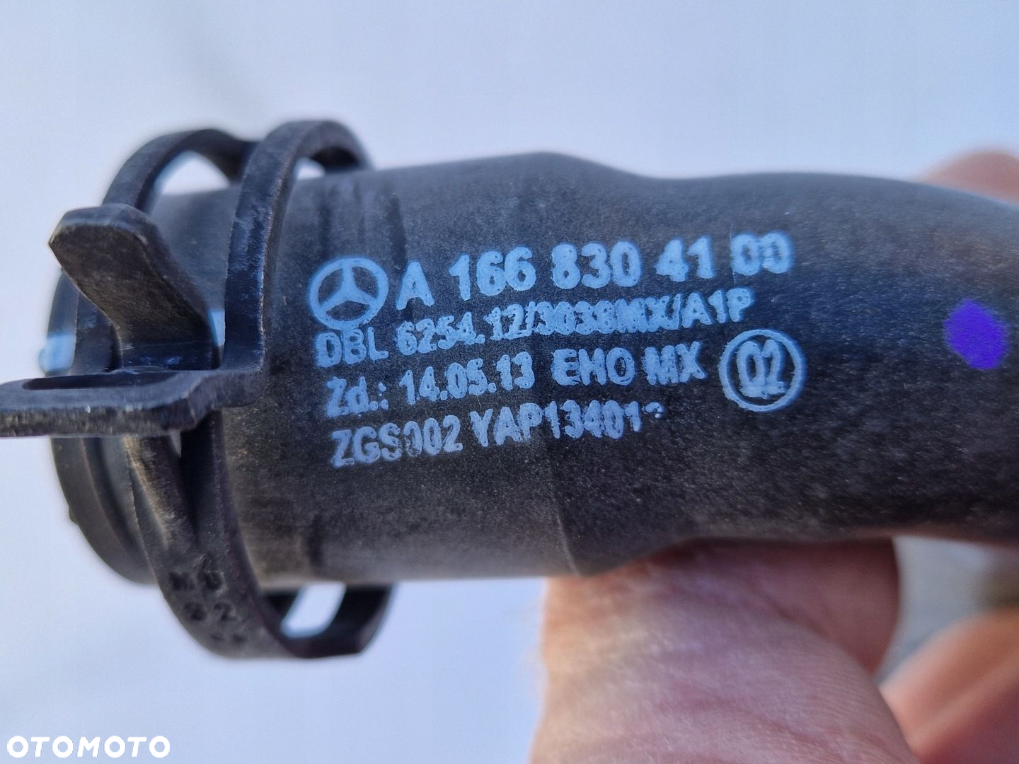 MERCEDES ML 166 WĄŻ PRZEWÓD RURKA WODY A1668304100 NOWY ORYGINAŁ 1668304100 - 2