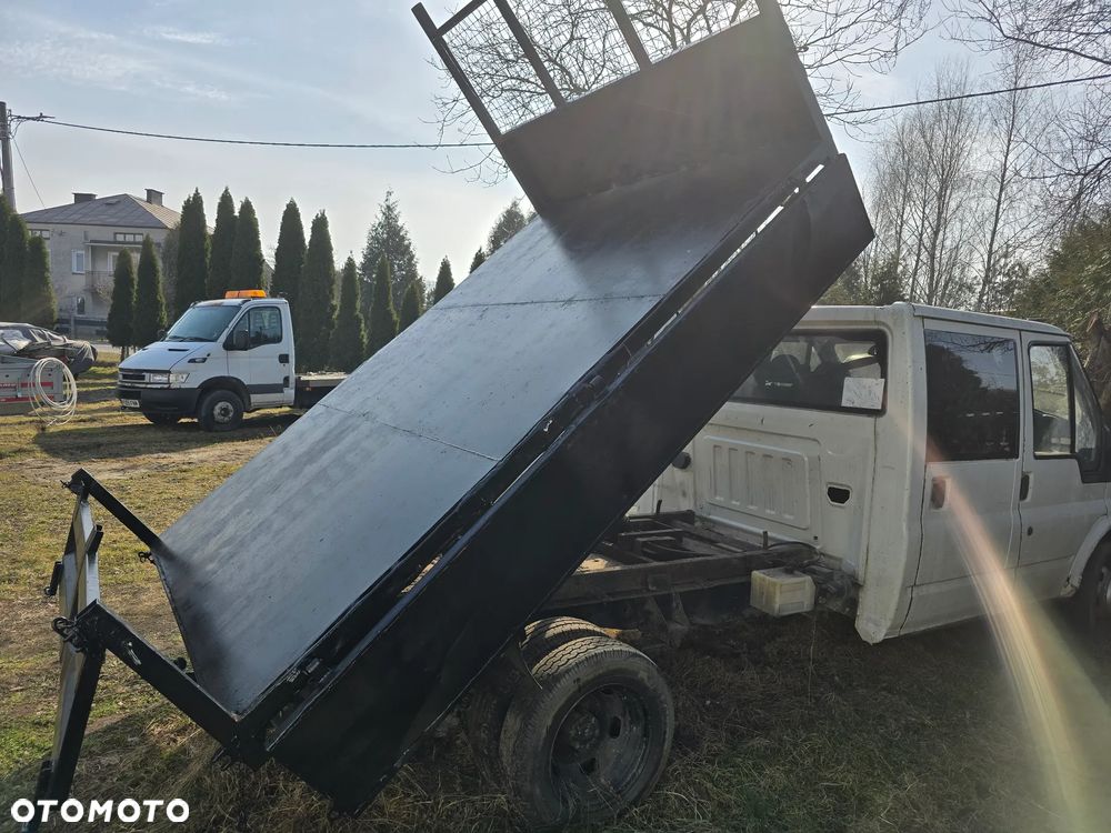 Ford Transit iveco daily ducato master wywrotka kiper wywrotka 12v dubel kabina - 9