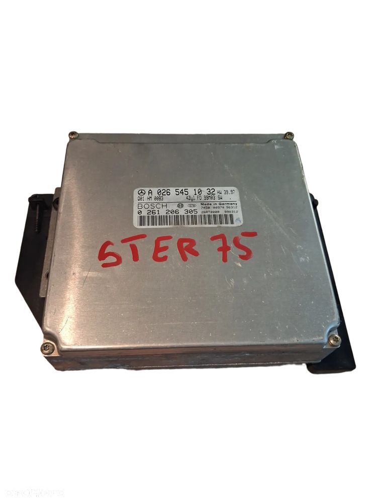 Sterownik Silnika ECU Komputer MERCEDES + MODUŁ ASR A0265451032 0195453132