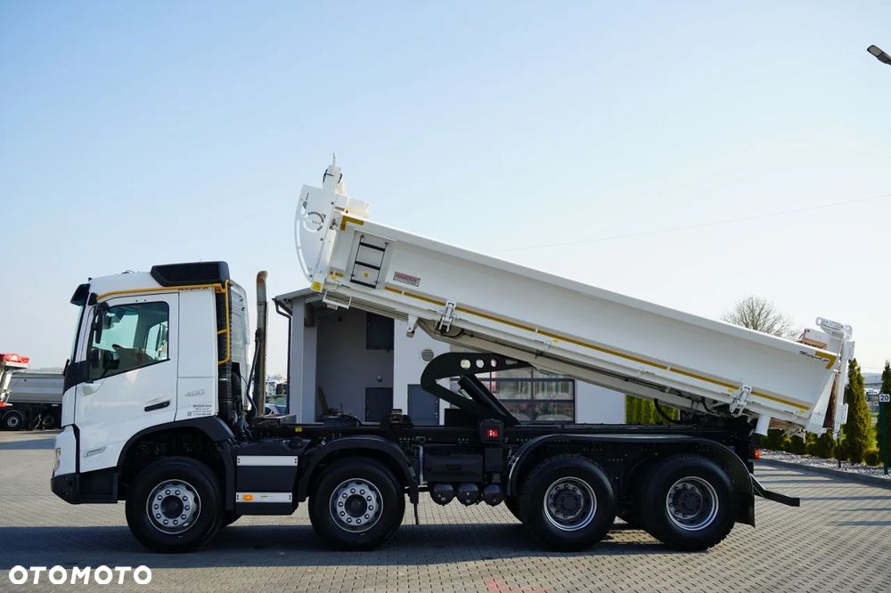 Volvo FMX 460 / 8x4 / WYWROTKA 2 STRONNA / HYDROBURTA / BORDMATIC / HARDOX / NOWE OPONY /  2021 ROK / NOWY MODEL - 3
