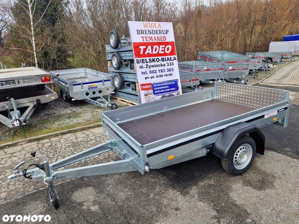 Brenderup 2260WSUB750 TILT pod quady + koło podporowe - 9