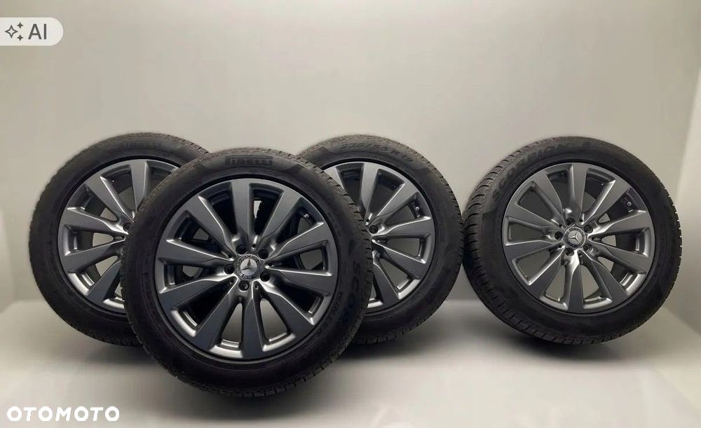 Koła Zimowe 19 5x112 Mercedes GLC X253 C253 Pirelli 235/55R19 MOE - 1