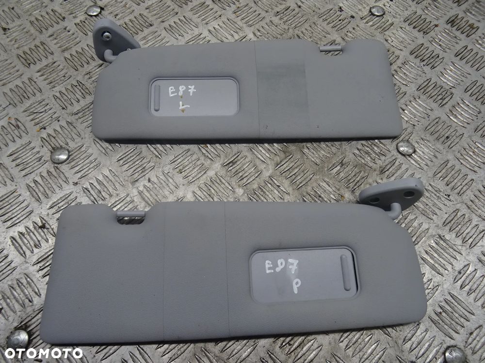 BMW E87 04-07 2.0B OSŁONA PRZECIWSŁONECZNA PRAWA LEWA - 1
