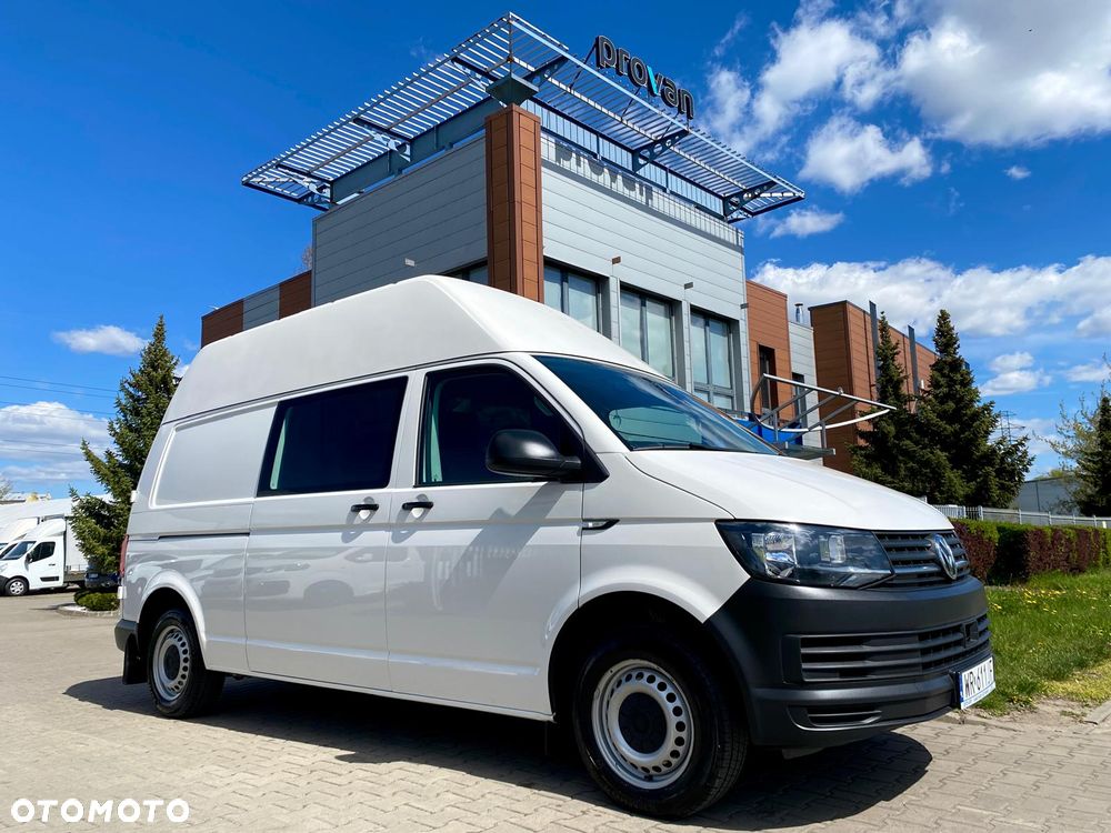 Volkswagen TRANSPORTER 2,0 TDI 150KM DSG WYSOKI DACH TYLKO 159.000KM - 2