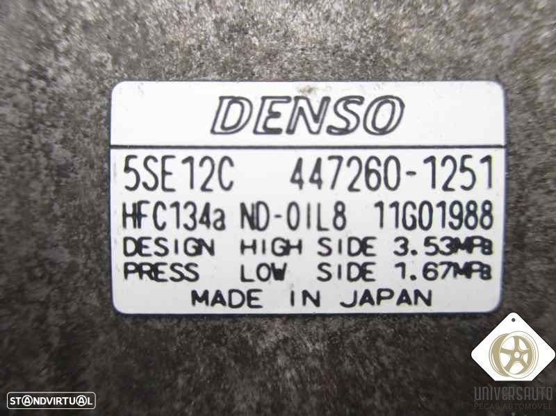 COMPRESSOR AR CONDICIONADO TOYOTA RAV 4 III 2005 - 1