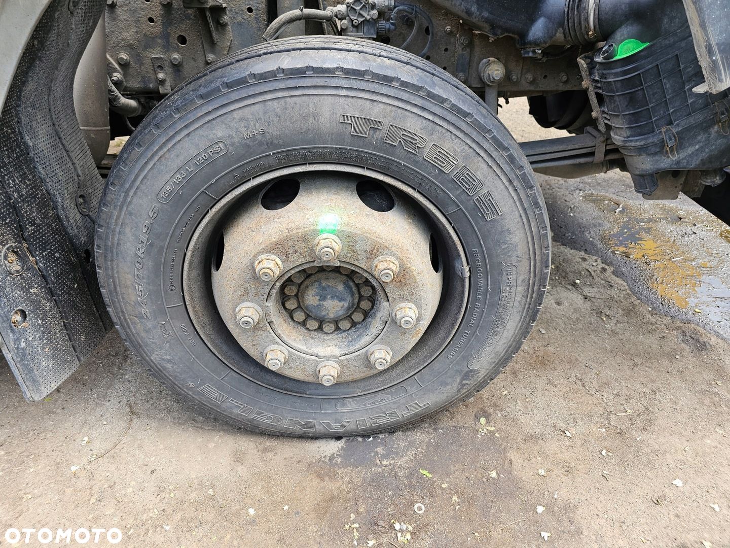 KOŁO FELGA OPONA ZAPAS IVECO EUROCARGO TRIANGLE TR685 245/70 R 19.5 M+S - 1