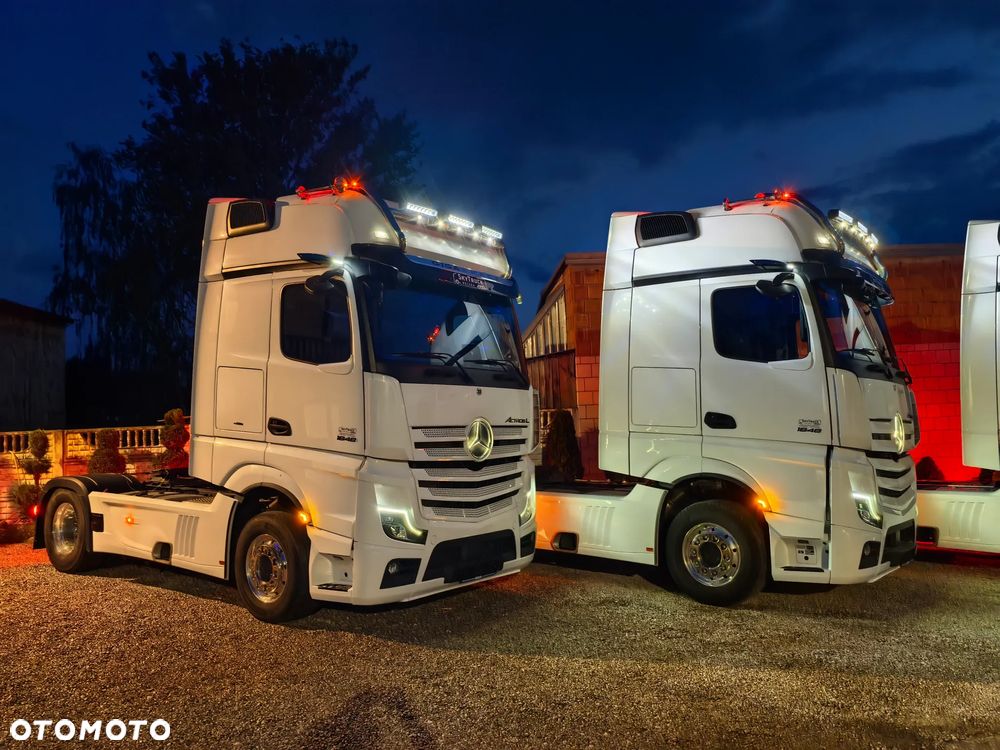 Mercedes-Benz Actros L 1848 LS // GigaSpace // LED // Orurowanie i oświetlenie dach kabiny // Klima postojowa // - 2
