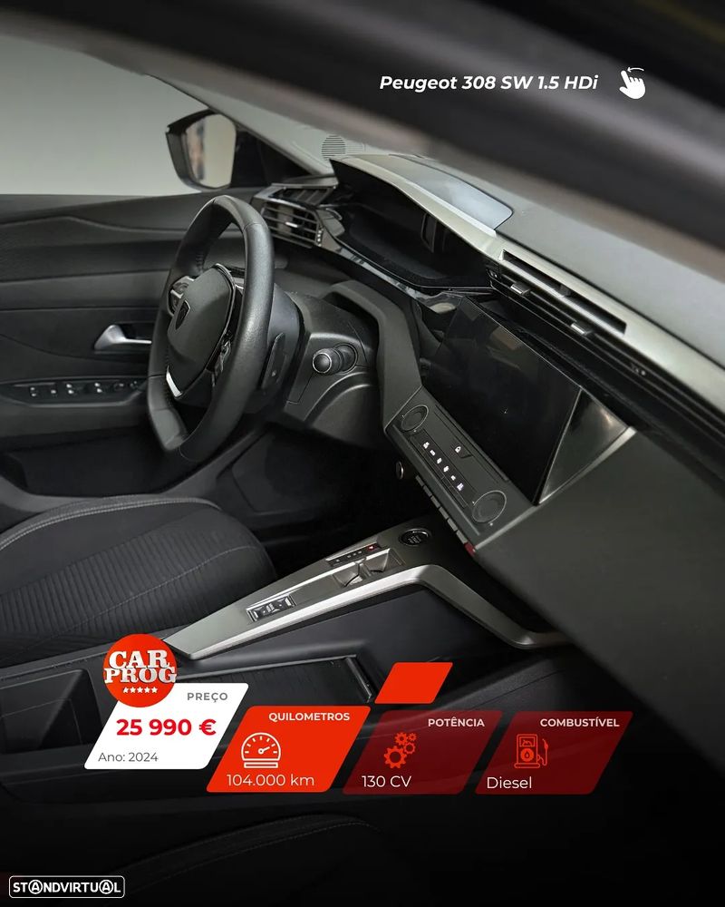 Peugeot 308 SW 1.5 BlueHDi Active Pack EAT8 - 6