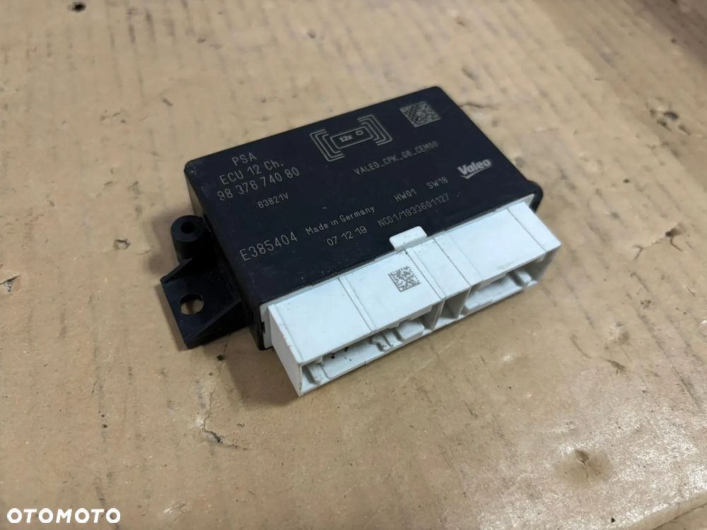 OPEL CORSA F MODUŁ STEROWNIK PARKOWANIA PDC 9837674080 EUROPA - 4