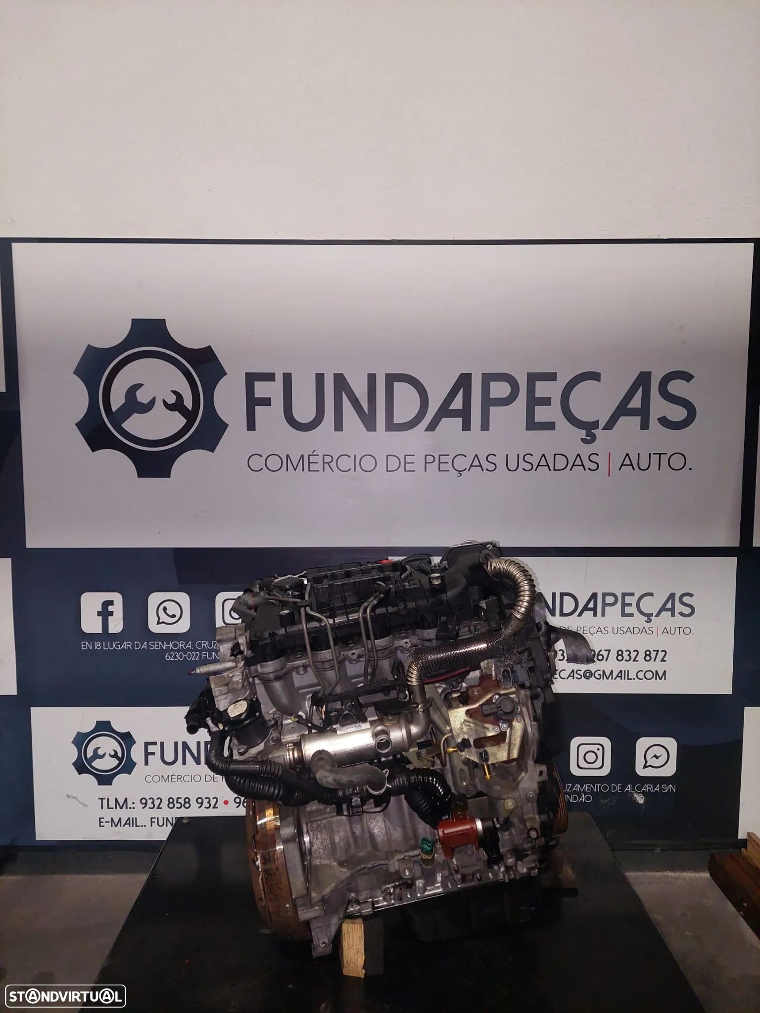 Motor Peugeot 308 SW 1.6 Hdi 110Cv Ref: 9HZ - 1