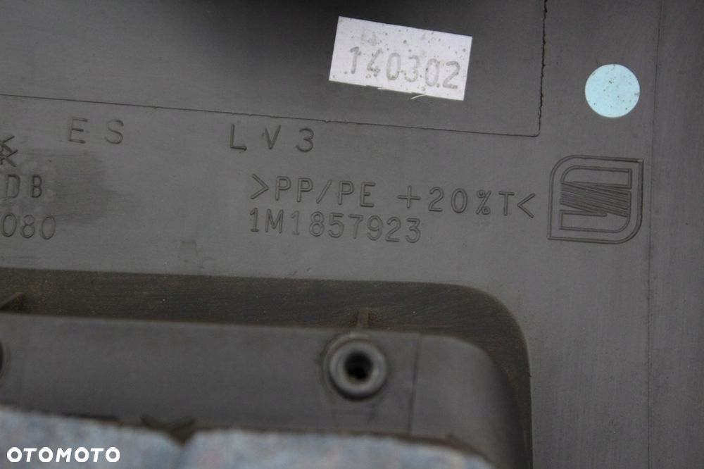 Osłona pod kierownicę SEAT LEON I mk1 TOLEDO II mk2 1M1857923 szara - 3