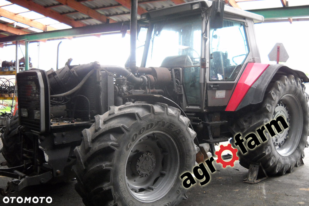 Massey Ferguson 3690 silnik skrzynia biegów most kabina zwolnica - 5