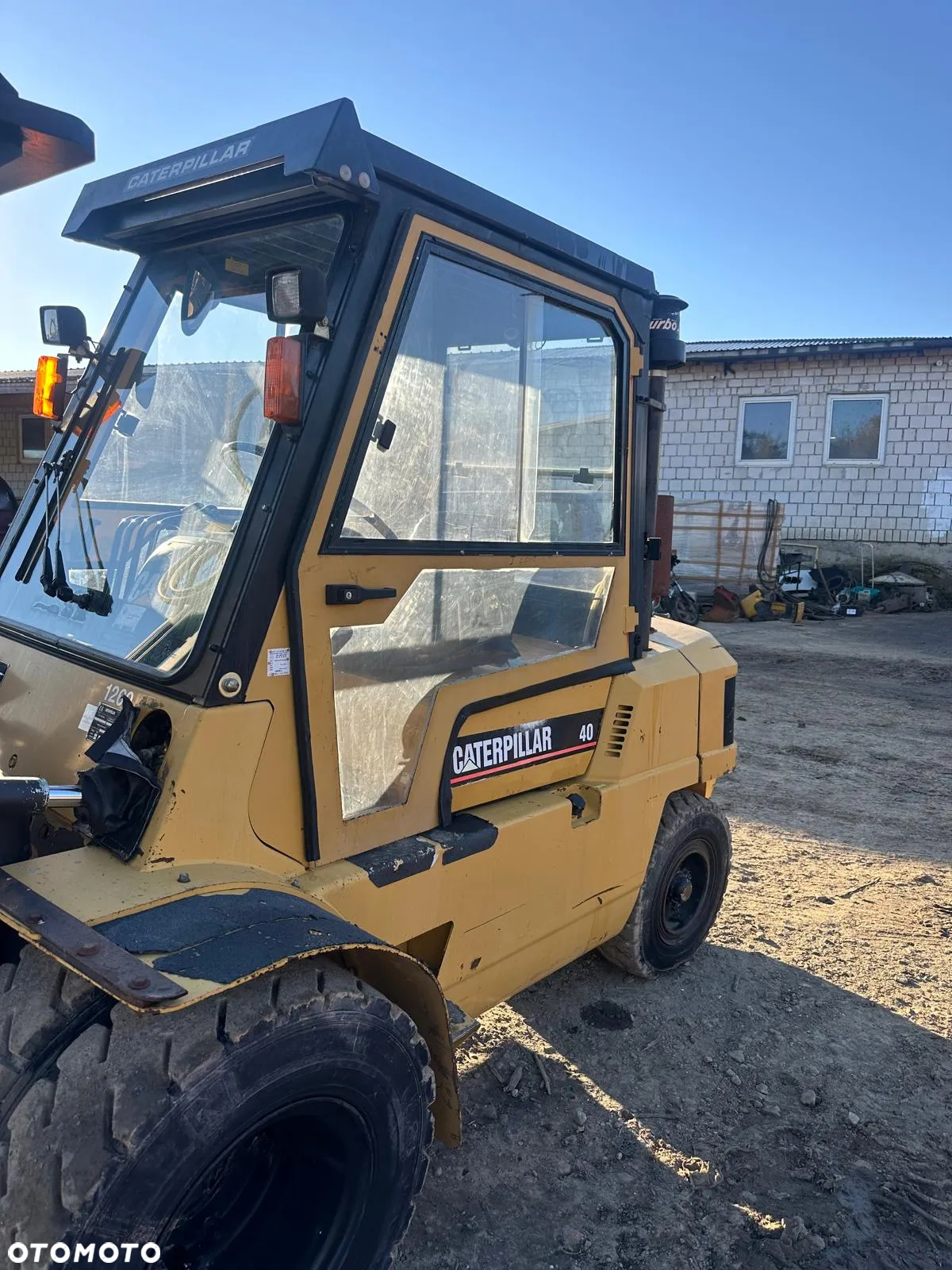 Caterpillar Wózek Widłowy Widlak CAT CATERPILLAR DPL40 DPL 40 DIESEL Triplex - 5