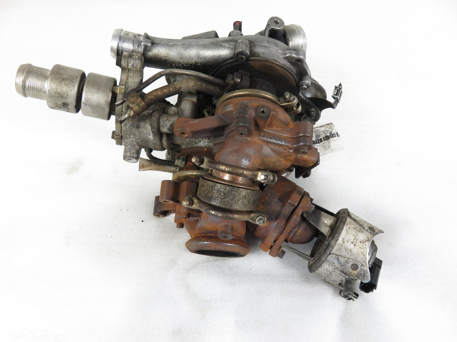 TURBOSPRĘŻARKA BITURBO PEUGEOT 407 2.2 HDi 9681885680 GT14462 GT12382 - 5