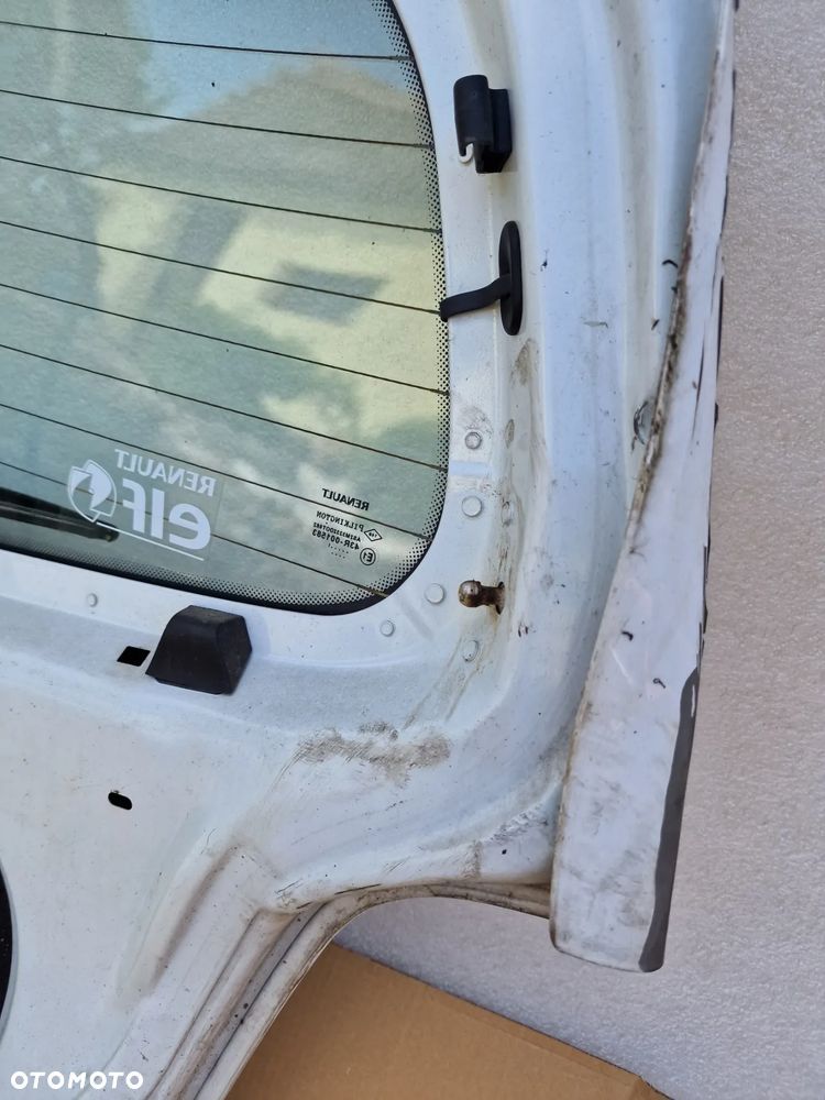RENAULT TWINGO II 07-12 KLAPA TYLNA TYLNIA TYŁ KOMPLETNA BIAŁA , NR AUKCJI KL2 - 11