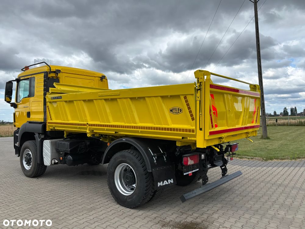 MAN TGS 18.440 4x4 HYDROBURTA MEILLER , hydrodrive , hydraulika do przyczepy, zimowe utrzymanie dróg, wyjście do czołownicy, czołownica - 11