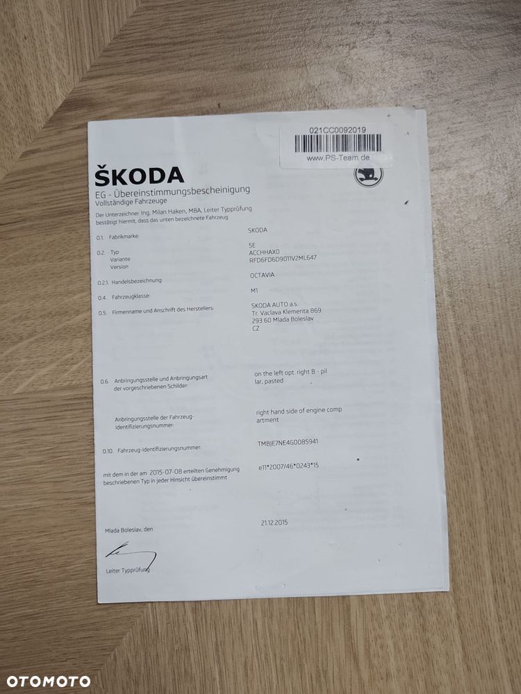 Skoda Octavia 2.0 TSI RS 245 DSG - 31