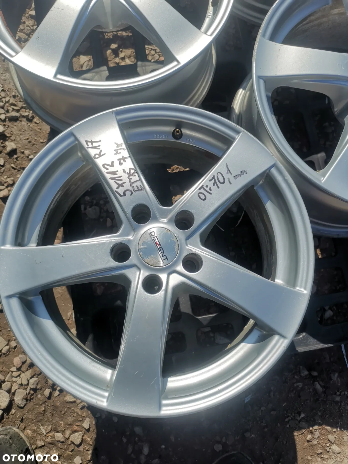 Felgi Aluminiowe Alufelgi VW SKODA AUDI SEAT 5X112 R17 ET35 7Jx Otwór Centrujący 70,1 mm - 2