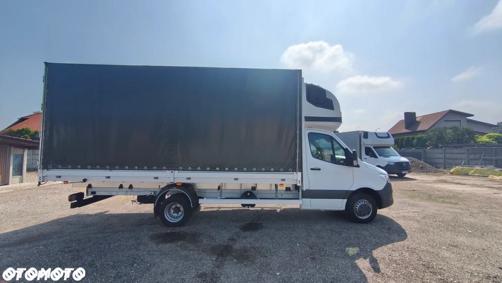 Mercedes-Benz SPRINTER 12EP DRZWI TYŁ 5,5M BLIZNIAK WYS. RAMPOWA SALON PL BEZWYPADKOWY FV23% ZADBANY SERWIS ASO 317 517 DO 3,5T DMC - 13