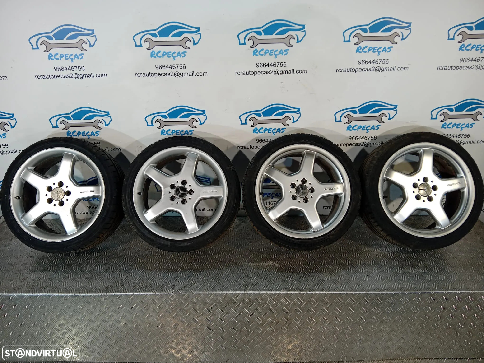 .Jantes 19 Mercedes AMG originais Class CL W215 8,5Jx19 ET44 9,5Jx19 ET46 - 2